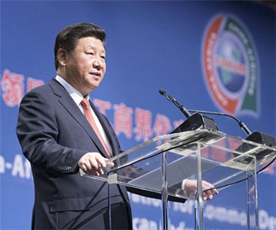 习近平：中国开放的大门不会关闭只会越开越大