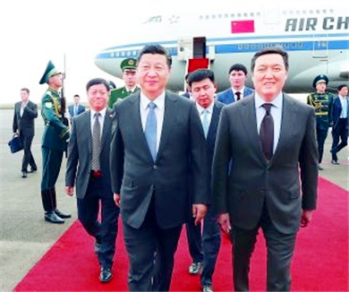 习近平的三次阿斯塔纳之行