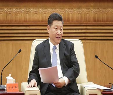 习近平会见香港澳门各界庆祝国家改革开放40周年访问团