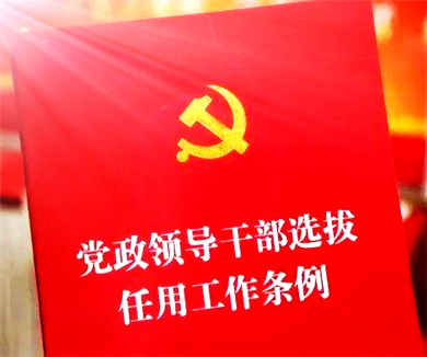 用好制度选出好干部《党政领导干部选拔任用条例》解读01
