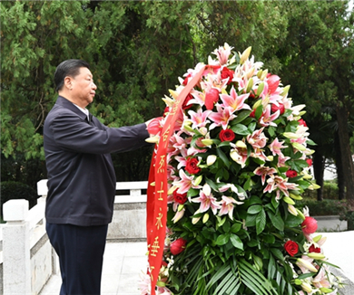 习近平前往河南考察