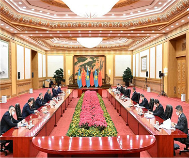 习近平会见哈萨克斯坦总统