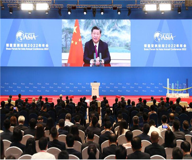 习近平在博鳌亚洲论坛2022年年会开幕式上发表主旨演讲