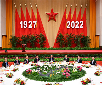 热烈庆祝中国人民解放军建军95周年