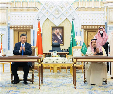 习近平会见沙特国王