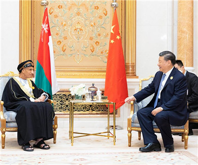 习近平会见阿曼内阁副首相