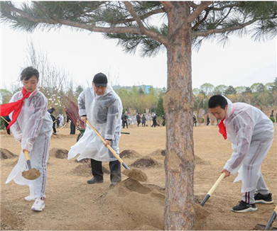 习近平在参加首都义务植树活动时强调