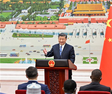 习近平接受外国驻华大使递交国书