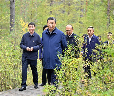 习近平在黑龙江考察时强调