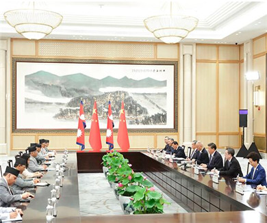 习近平会见尼泊尔总理
