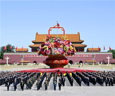 烈士纪念日向人民英雄敬献花篮仪式在京隆重举行