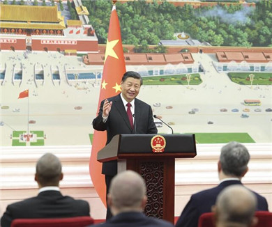 习近平接受外国新任驻华大使递交国书