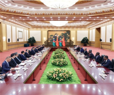 习近平会见纳米比亚总统